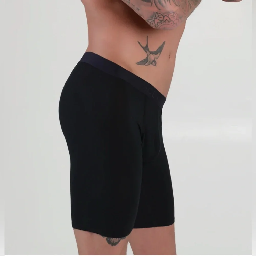 Ace + Indigo Men's Black Boxer Briefs Underwear Size XL